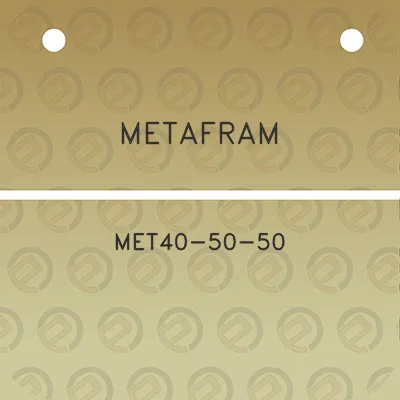 metafram-met40-50-50