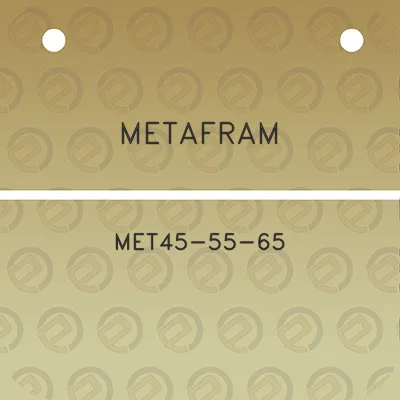 metafram-met45-55-65