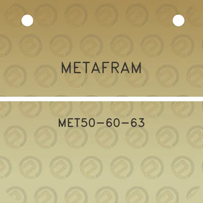 metafram-met50-60-63