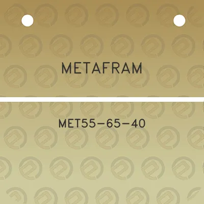 metafram-met55-65-40