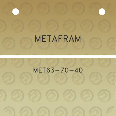 metafram-met63-70-40