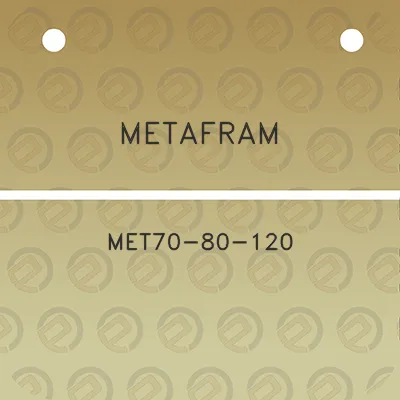 metafram-met70-80-120