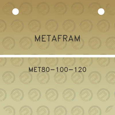 metafram-met80-100-120