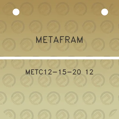 metafram-metc12-15-20-12