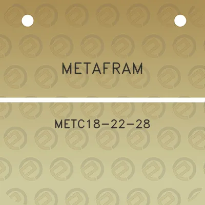 metafram-metc18-22-28