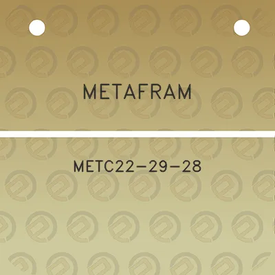 metafram-metc22-29-28