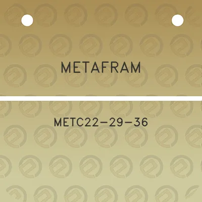 metafram-metc22-29-36