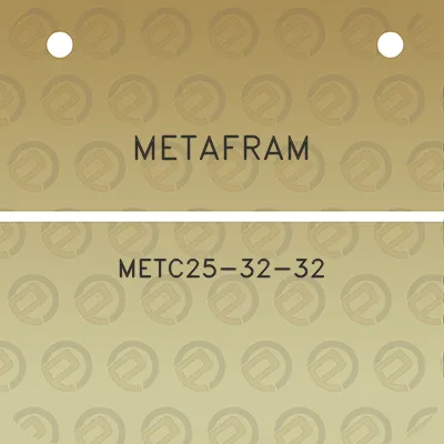 metafram-metc25-32-32