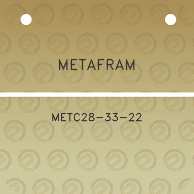 metafram-metc28-33-22