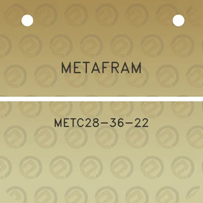 metafram-metc28-36-22