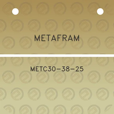 metafram-metc30-38-25