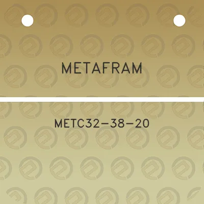 metafram-metc32-38-20