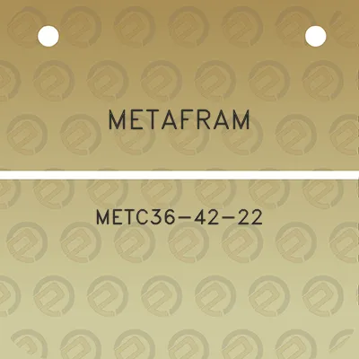 metafram-metc36-42-22