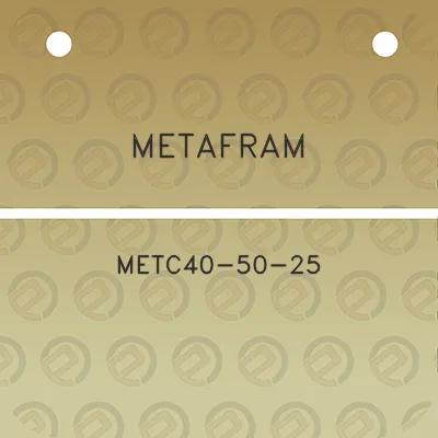 metafram-metc40-50-25