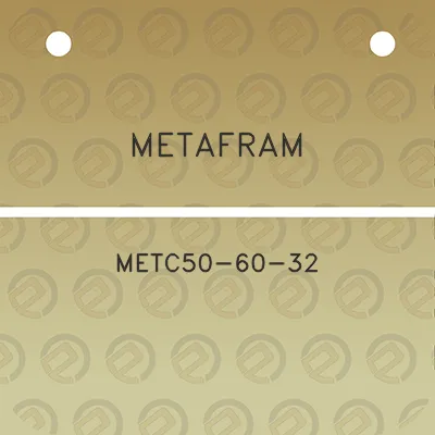 metafram-metc50-60-32