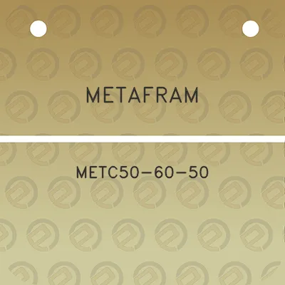 metafram-metc50-60-50