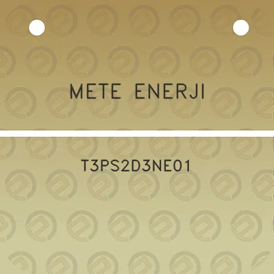 mete-enerji-t3ps2d3ne01