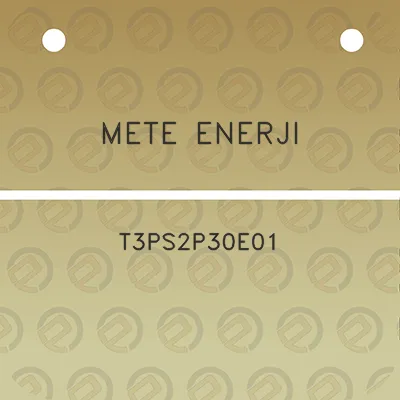 mete-enerji-t3ps2p30e01