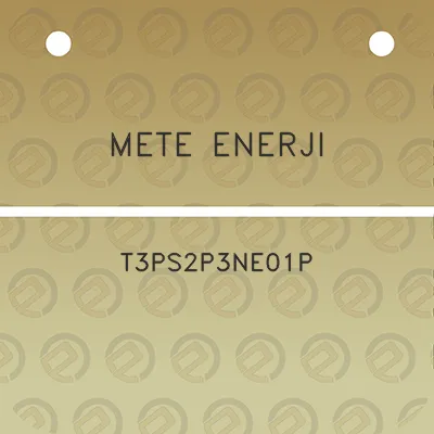 mete-enerji-t3ps2p3ne01p