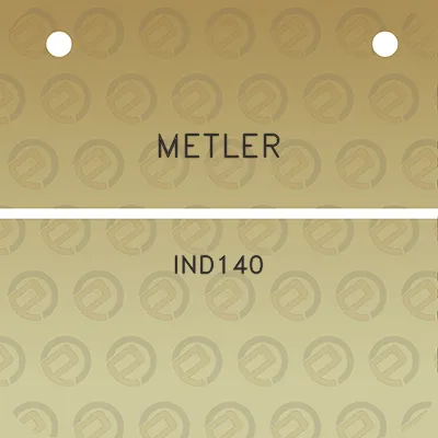 metler-ind140