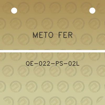 meto-fer-qe-022-ps-02l