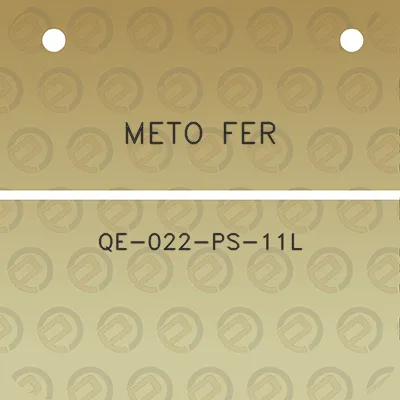 meto-fer-qe-022-ps-11l