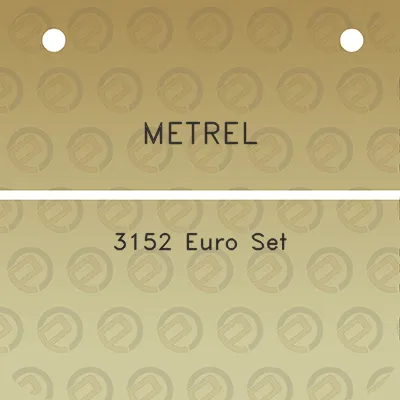 metrel-3152-euro-set