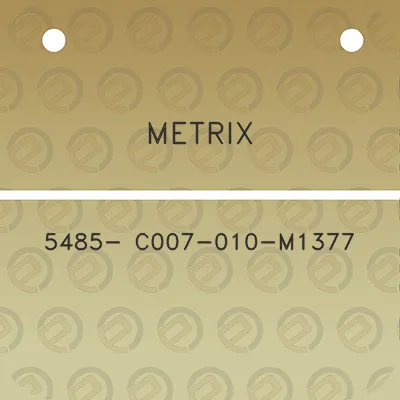 metrix-5485-c007-010-m1377