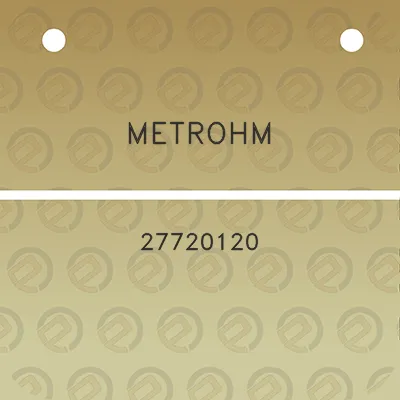 metrohm-27720120