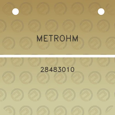 metrohm-28483010