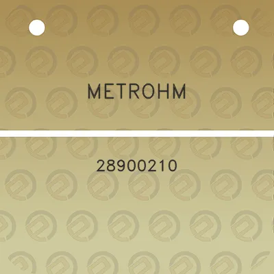 metrohm-28900210