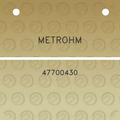 metrohm-47700430