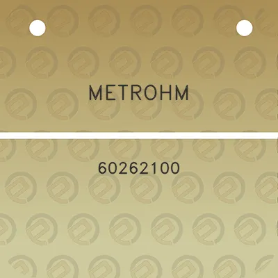 metrohm-60262100