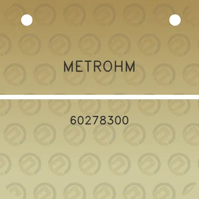 metrohm-60278300