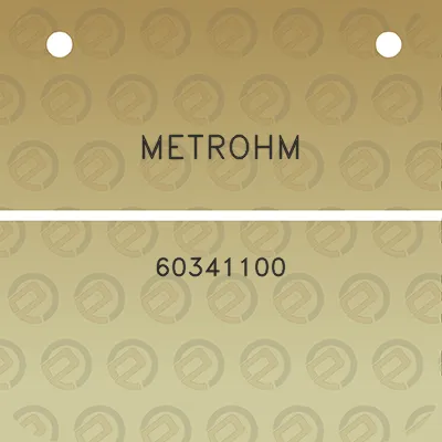 metrohm-60341100