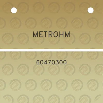 metrohm-60470300