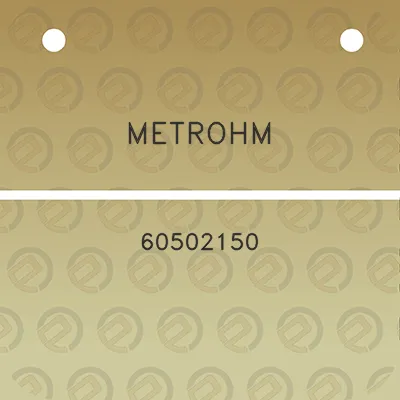 metrohm-60502150