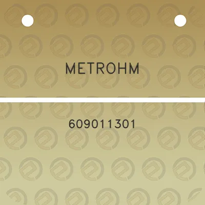 metrohm-609011301