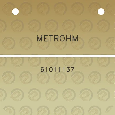 metrohm-61011137