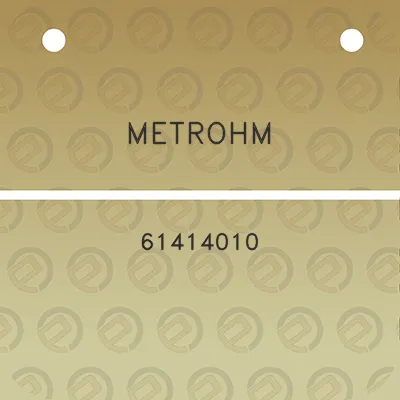 metrohm-61414010