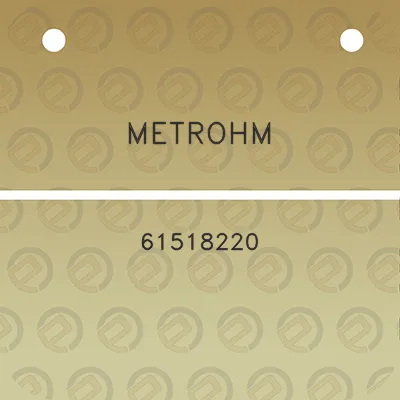 metrohm-61518220