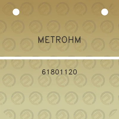 metrohm-61801120