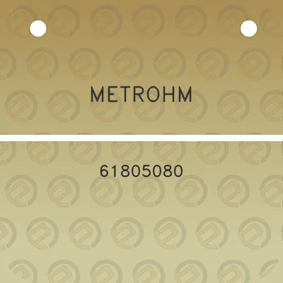 metrohm-61805080