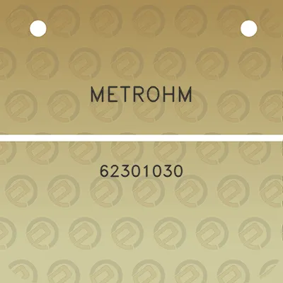 metrohm-62301030