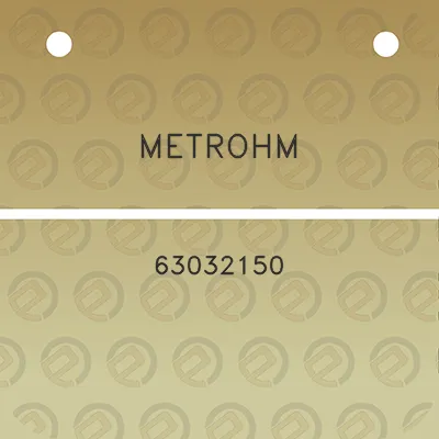 metrohm-63032150