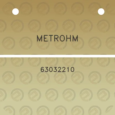 metrohm-63032210