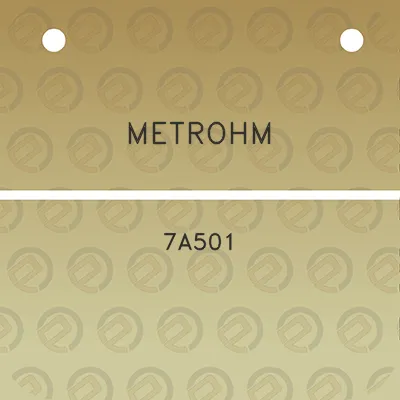 metrohm-7a501