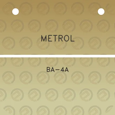 metrol-ba-4a