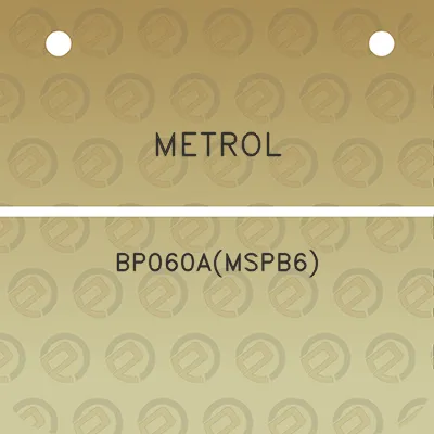 metrol-bp060amspb6