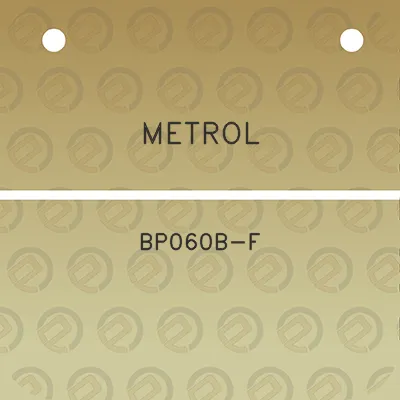 metrol-bp060b-f